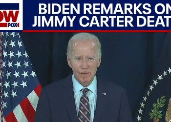 BREAKING: Biden remarks on the death of Jimmy Carter | LiveNOW from FOX BREAKING: Biden remarks on the death of Jimmy Carter | LiveNOW from FOX