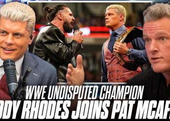 Cody Rhodes Joins Pat McAfee Ahead Of Match vs Seth Rollins At Crown Jewel Cody Rhodes Joins Pat McAfee Ahead Of Match vs Seth Rollins At Crown Jewel