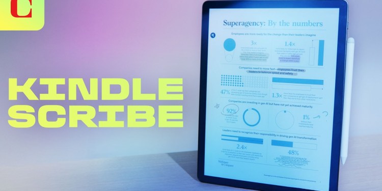 We Got A Look at the New Kindle Scribe Line and it’s Lighter than Ever We Got A Look at the New Kindle Scribe Line and it’s Lighter than Ever