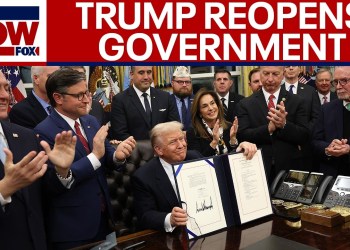 BREAKING: Trump signs funding bill, ending government shutdown BREAKING: Trump signs funding bill, ending government shutdown