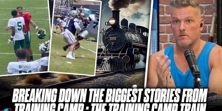 Aaron Rodgers & Garrett Wilson Fighting, Micah Parsons Gets Laid Out, & More | Training Camp Train Aaron Rodgers & Garrett Wilson Fighting, Micah Parsons Gets Laid Out, & More | Training Camp Train