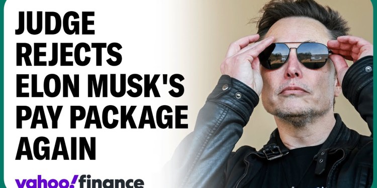 Elon Musk’s B pay package rejected by Delaware judge Elon Musk’s B pay package rejected by Delaware judge
