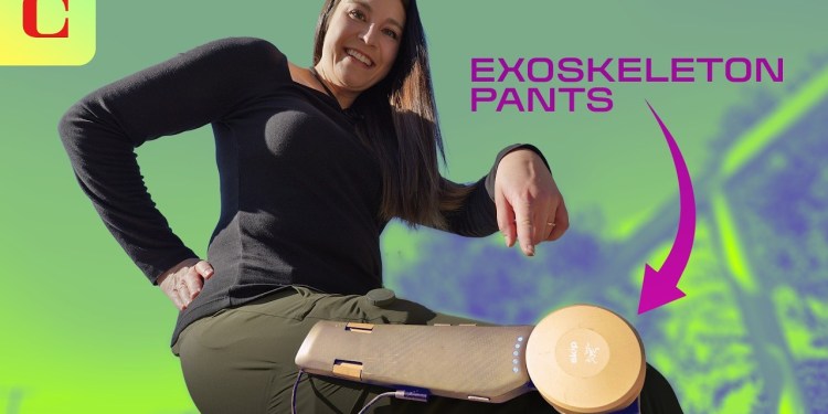 These Powered Exoskeleton Pants Gave Me a MASSIVE Boost! These Powered Exoskeleton Pants Gave Me a MASSIVE Boost!