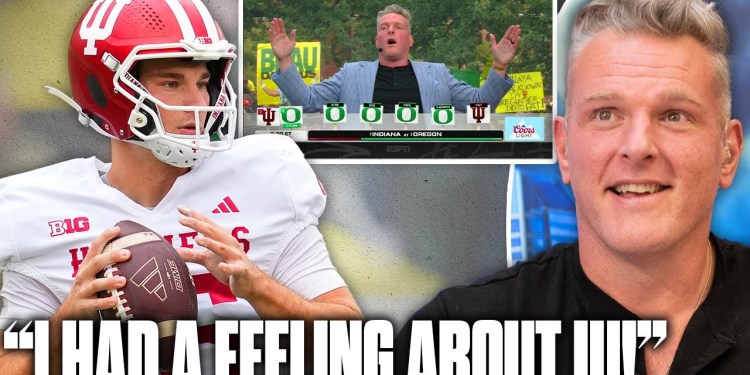 Pat McAfee “Had A Feeling” That IU Was Going To Beat Oregon?! Pat McAfee “Had A Feeling” That IU Was Going To Beat Oregon?!