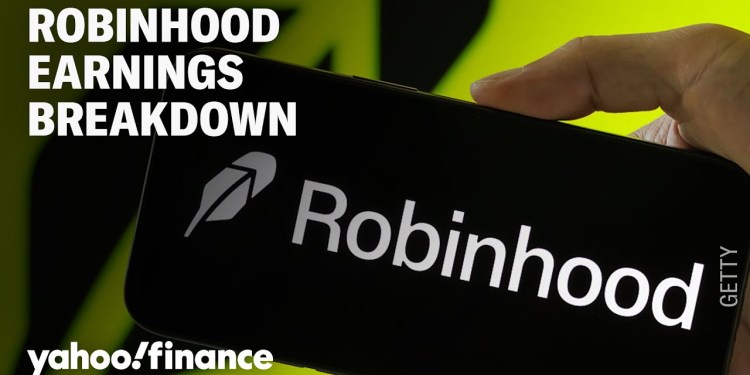 Robinhood earnings top Wall Street expectations, but crypto revenue falls short Robinhood earnings top Wall Street expectations, but crypto revenue falls short