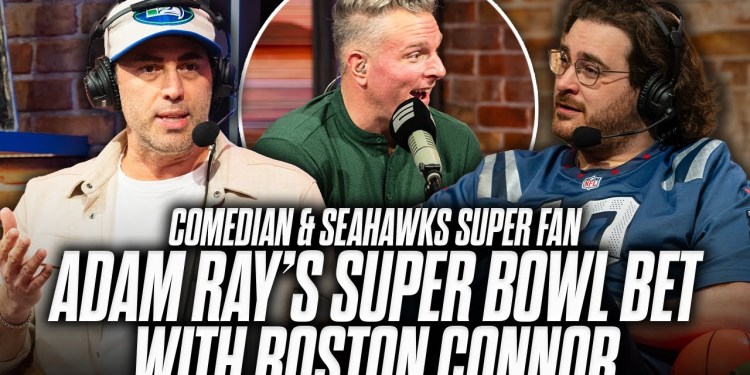 Comedian & Seahawks Super Fan Adam Ray Makes Super Bowl Bet With Boston Connor | Pat McAfee Show Comedian & Seahawks Super Fan Adam Ray Makes Super Bowl Bet With Boston Connor | Pat McAfee Show