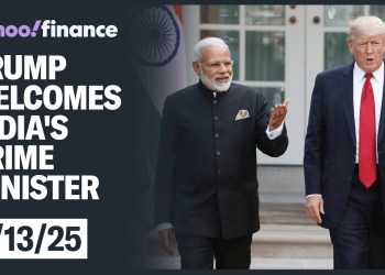 President Trump welcomes Indian Prime Minister Modi to the White House President Trump welcomes Indian Prime Minister Modi to the White House