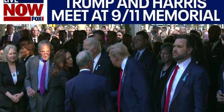 Donald Trump and Kamala Harris meet at NYC 9/11 Memorial, hours after Presidential Debate Donald Trump and Kamala Harris meet at NYC 9/11 Memorial, hours after Presidential Debate