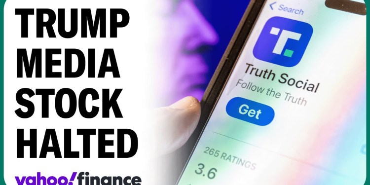 DJT stock halted several times due to volatility DJT stock halted several times due to volatility