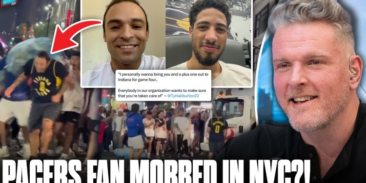 Pacers Fan Gets Mobbed In New York, Tyrese Haliburton Makes A Dream Come True After Viral Video Pacers Fan Gets Mobbed In New York, Tyrese Haliburton Makes A Dream Come True After Viral Video