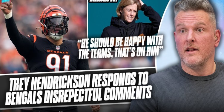 Trey Hendrickson Responds To INSANE Comments By Bengals EVP On His Contract | Pat McAfee Show Trey Hendrickson Responds To INSANE Comments By Bengals EVP On His Contract | Pat McAfee Show