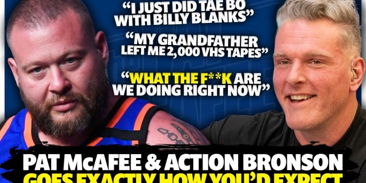 Action Bronson Joins Pat McAfee & It Goes Exactly How You Would Expect Action Bronson Joins Pat McAfee & It Goes Exactly How You Would Expect