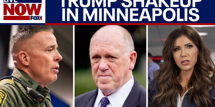 Homan to lead ICE response in Minneapolis after Border Patrol shakeup Homan to lead ICE response in Minneapolis after Border Patrol shakeup