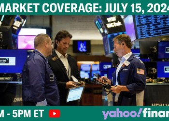 Stock market today: Dow jumps 200 points to hit all-time high | July 15, 2024 Stock market today: Dow jumps 200 points to hit all-time high | July 15, 2024