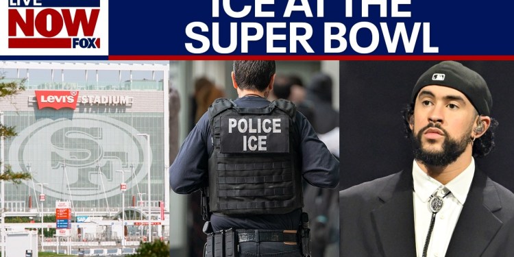 ICE planning to deploy to the 2026 Super Bowl in California ICE planning to deploy to the 2026 Super Bowl in California