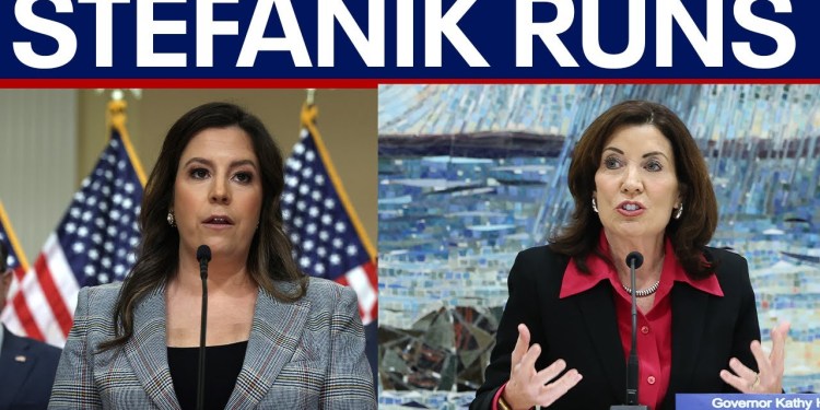 Elise Stefanik announces run for NY Governor Elise Stefanik announces run for NY Governor