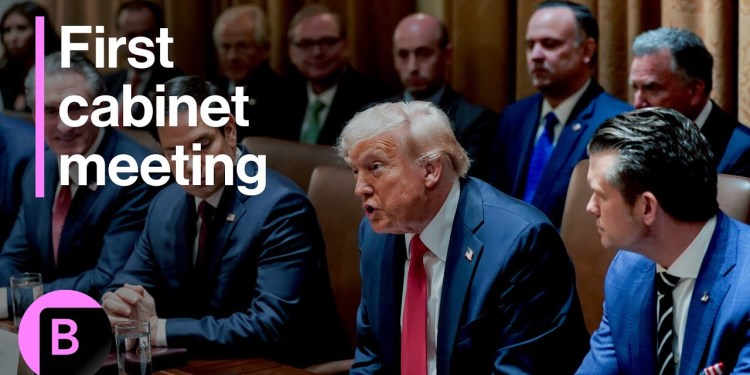 President Trump Holds First Cabinet Meeting of New Administration: Full Event President Trump Holds First Cabinet Meeting of New Administration: Full Event