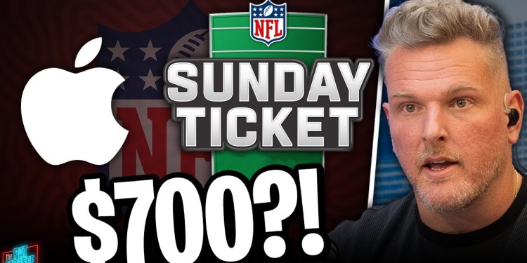New Sunday Ticket Pricing Almost 0 From Apple Store After Billion Lawsuit | Pat McAfee Reacts New Sunday Ticket Pricing Almost 0 From Apple Store After Billion Lawsuit | Pat McAfee Reacts