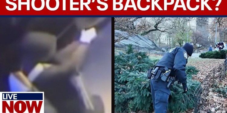 POLICE: backpack of CEO shooter found in Central Park POLICE: backpack of CEO shooter found in Central Park
