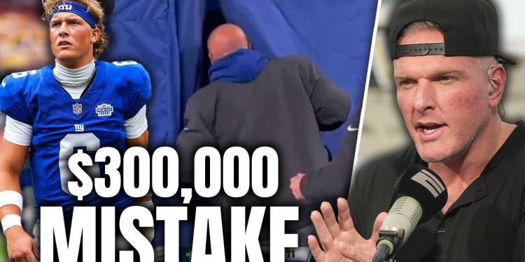 Giants Charged MASSIVE FINES For Violating Medial Protocols | Pat McAfee Show Giants Charged MASSIVE FINES For Violating Medial Protocols | Pat McAfee Show