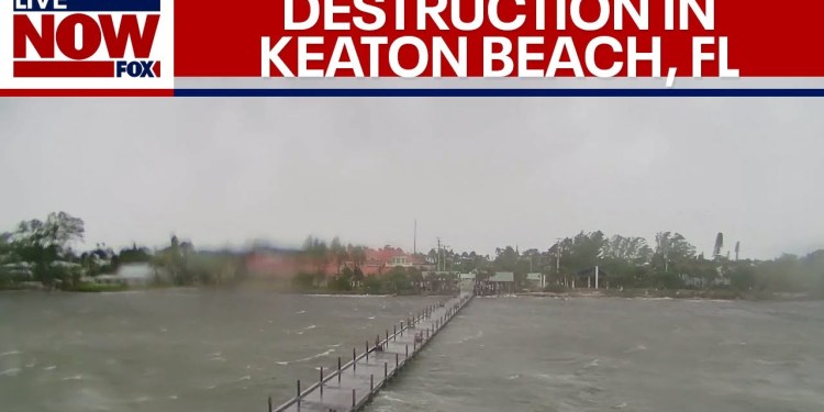 Complete Destruction: Keaton Beach, Florida homes gone after Hurricane Helene Complete Destruction: Keaton Beach, Florida homes gone after Hurricane Helene