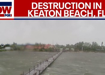 Complete Destruction: Keaton Beach, Florida homes gone after Hurricane Helene Complete Destruction: Keaton Beach, Florida homes gone after Hurricane Helene