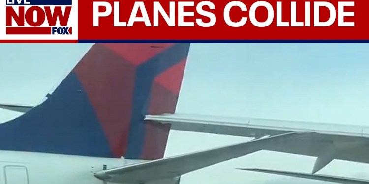 Planes collide on the taxiway at Sea-Tac Airport | LiveNOW from FOX Planes collide on the taxiway at Sea-Tac Airport | LiveNOW from FOX