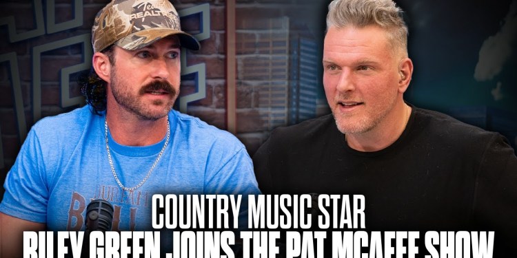 Country Music Star Riley Green Joins The Pat McAfee Show Country Music Star Riley Green Joins The Pat McAfee Show