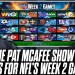 The Pat McAfee Show Picks & Predicts Every Game For NFL’s 2025 Week 2 Weekend The Pat McAfee Show Picks & Predicts Every Game For NFL’s 2025 Week 2 Weekend