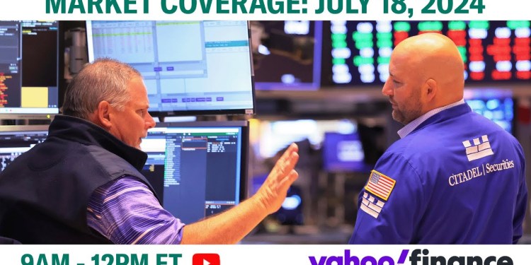 Stock market today: S&P 500, Nasdaq near session lows as tech rout continues | July 18, 2024 Stock market today: S&P 500, Nasdaq near session lows as tech rout continues | July 18, 2024