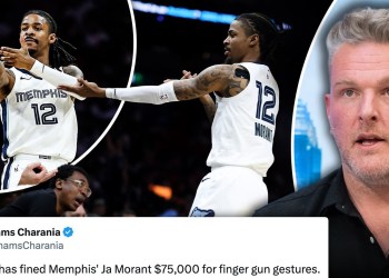 Ja Morant Fined ,000 For Gun Gesture, Minutes After NBA Warned Him… | Pat McAfee Show Ja Morant Fined ,000 For Gun Gesture, Minutes After NBA Warned Him… | Pat McAfee Show