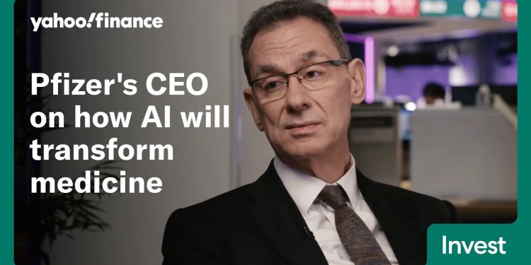 Pfizer CEO breaks down how AI will help with medicine’s next big breakthrough Pfizer CEO breaks down how AI will help with medicine’s next big breakthrough