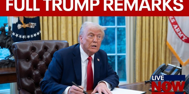 President Donald Trump signs new executive orders | LiveNOW from FOX President Donald Trump signs new executive orders | LiveNOW from FOX