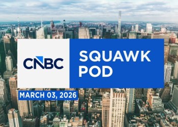 Squawk Pod: Sen. Tim Kaine on war powers and Iran – 03/03/26 | Audio Only Squawk Pod: Sen. Tim Kaine on war powers and Iran – 03/03/26 | Audio Only