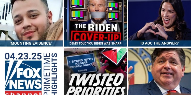 Fox News Highlights – April 23rd, 2025 Fox News Highlights – April 23rd, 2025