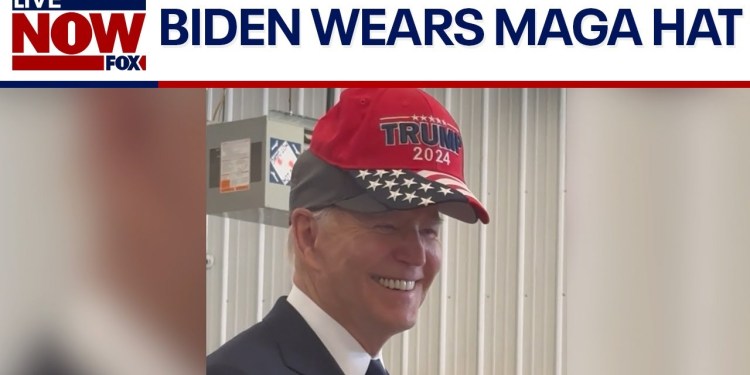 Joe Biden wears MAGA hat, White House calls it a gesture of ‘unity’ | LiveNOW from FOX Joe Biden wears MAGA hat, White House calls it a gesture of ‘unity’ | LiveNOW from FOX