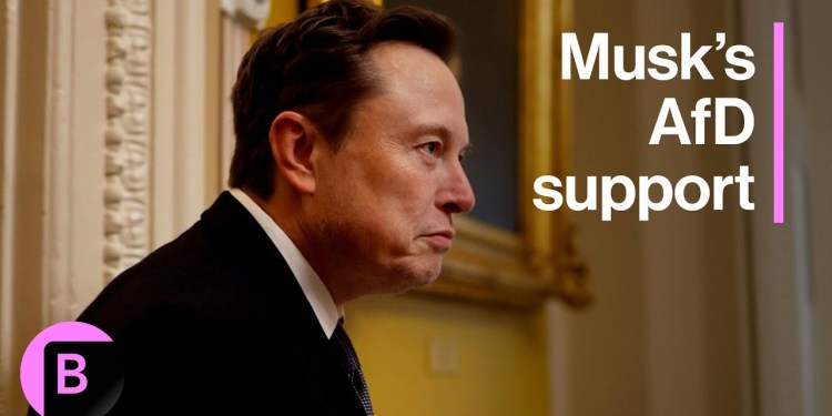 Germany Latest: Musk Reiterates Support for Far-Right AfD as Election Looms Germany Latest: Musk Reiterates Support for Far-Right AfD as Election Looms