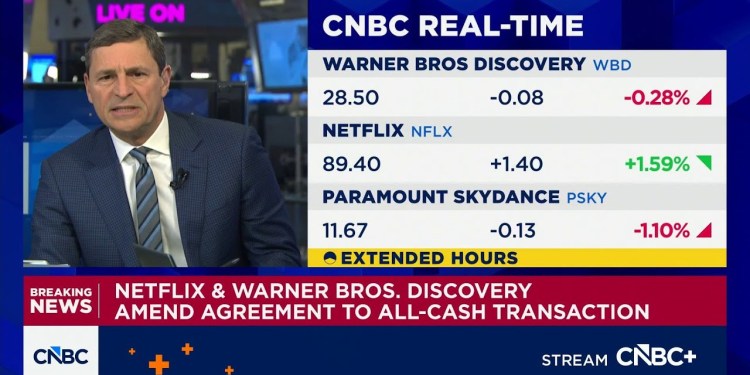 Faber Report: Netflix & Warner Bros. Discovery amend agreement to all-cash transaction Faber Report: Netflix & Warner Bros. Discovery amend agreement to all-cash transaction