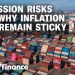 Recession probability is very real, inflation will remain sticky, economist says Recession probability is very real, inflation will remain sticky, economist says