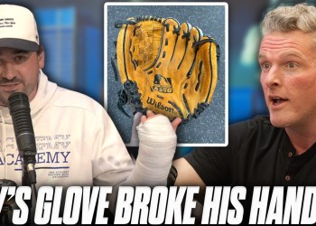 Ty Schmit Could Be Heading To IR, Facing Hand Injury Due To Stiff Baseball Glove?! | Pat McAfee Show Ty Schmit Could Be Heading To IR, Facing Hand Injury Due To Stiff Baseball Glove?! | Pat McAfee Show