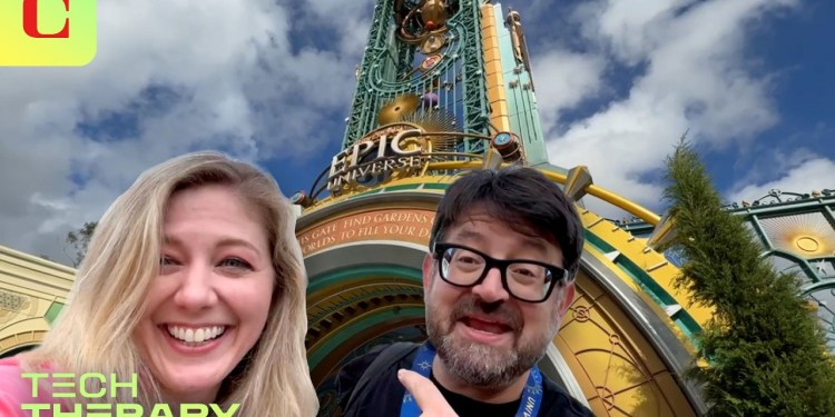 Our Reactions to Epic Universe Tech: Robots Rule the Theme Park | Tech Therapy Our Reactions to Epic Universe Tech: Robots Rule the Theme Park | Tech Therapy