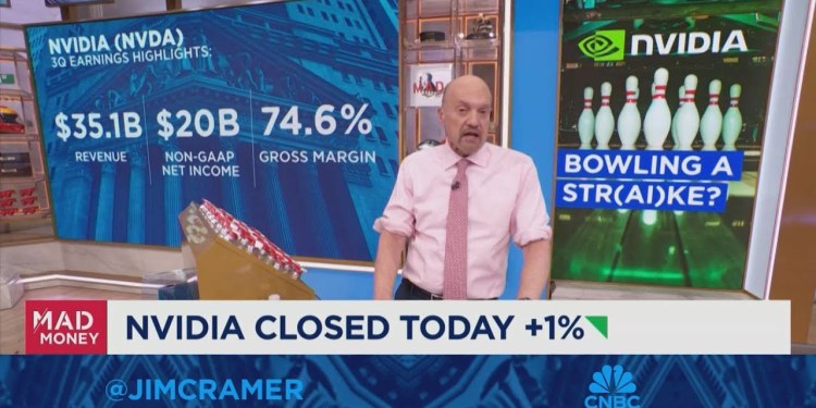 Jim Cramer digs into Nvidia’s ‘preposterously great’ earnings Jim Cramer digs into Nvidia’s ‘preposterously great’ earnings