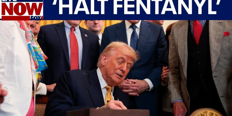 President Trump signs ‘halt fentanyl act’ President Trump signs ‘halt fentanyl act’
