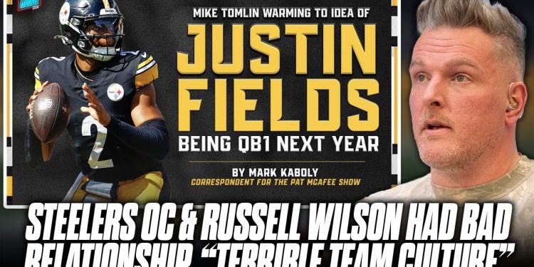 Steelers Drama Leaking After Playoff Loss, Hints Justin Fields Could Be 2025 QB?! | Pat McAfee Steelers Drama Leaking After Playoff Loss, Hints Justin Fields Could Be 2025 QB?! | Pat McAfee
