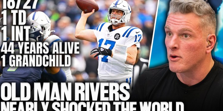 44 Year Old Phil Rivers Nearly Led Colts To Win In First NFL Game In 5 Years | Pat McAfee Show 44 Year Old Phil Rivers Nearly Led Colts To Win In First NFL Game In 5 Years | Pat McAfee Show