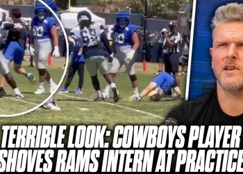 This Is A Terrible Look For The Cowboys.. Player Pushes Rams Intern At Joint Practice?! | Pat McAfee This Is A Terrible Look For The Cowboys.. Player Pushes Rams Intern At Joint Practice?! | Pat McAfee