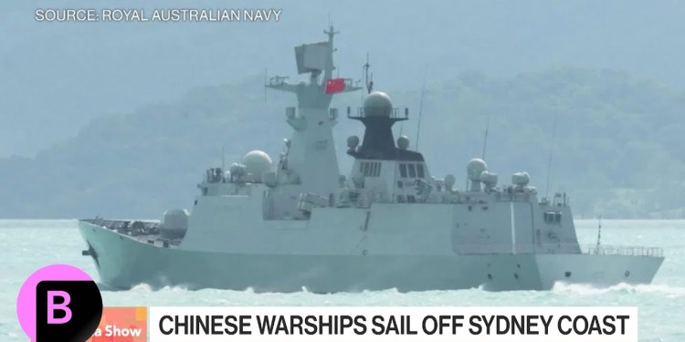 Chinese Warships Are Spotted Off Australia Coast in Rare Sighting Chinese Warships Are Spotted Off Australia Coast in Rare Sighting
