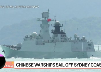 Chinese Warships Are Spotted Off Australia Coast in Rare Sighting Chinese Warships Are Spotted Off Australia Coast in Rare Sighting