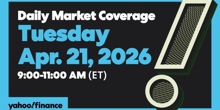 Live: Stocks climb amid Apple CEO change, Warsh hearing, Iran uncertainty | Apr. 21, 2026 Live: Stocks climb amid Apple CEO change, Warsh hearing, Iran uncertainty | Apr. 21, 2026
