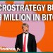 MicroStrategy buys another 9M worth of bitcoin. Stock dips. MicroStrategy buys another 9M worth of bitcoin. Stock dips.